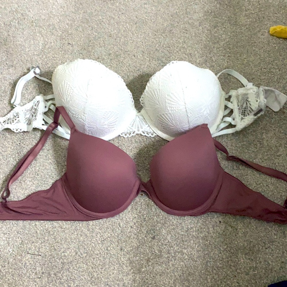 Set of Victoria’s Secret push-up bras
